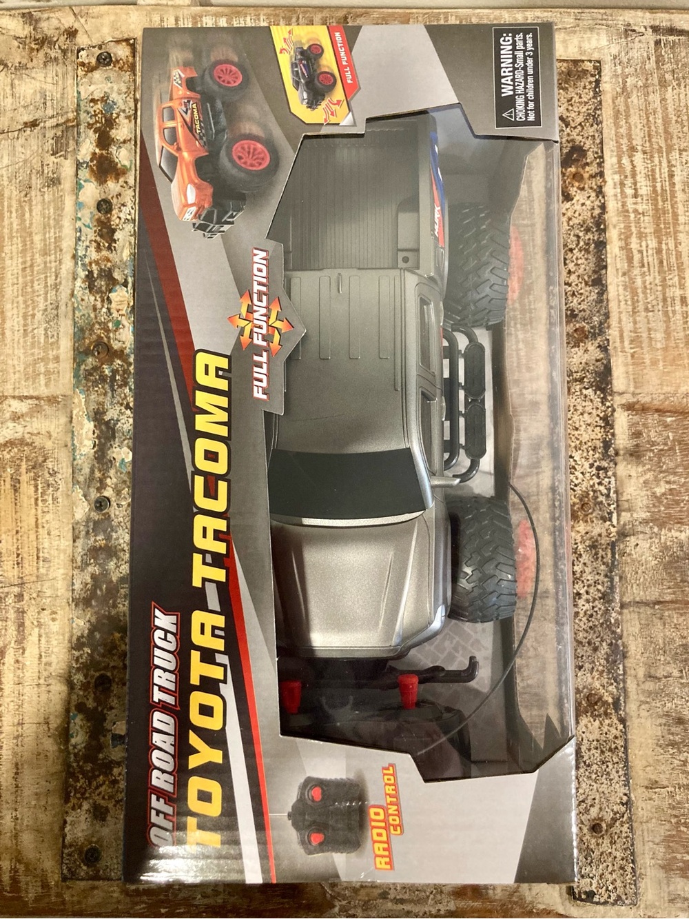 R/C Off Road Truck Toyota Tacoma Radio Control 27MHZ New Grey - Picture 2 of 15